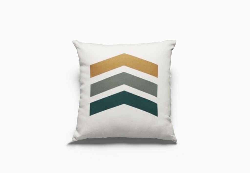 Capas de Almofada em Linho com Estampa Geométrica – 45x45 cm