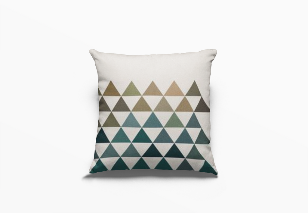 Capas de Almofada em Linho com Estampa Geométrica – 45x45 cm